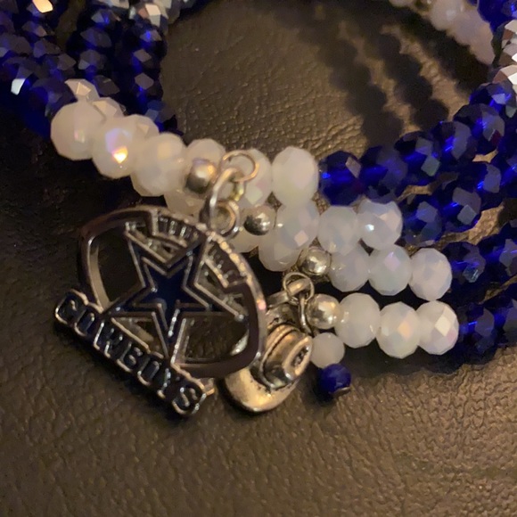 Dallas cowboy wire bracelet - Picture 2 of 3